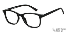 Load image into Gallery viewer, Black Wayfarer Full Rim Unisex Eyeglasses by Lenskart Blu-148775