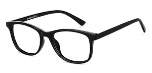 Black Wayfarer Full Rim Unisex Eyeglasses by Lenskart Blu-148775