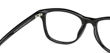 Load image into Gallery viewer, Black Wayfarer Full Rim Unisex Eyeglasses by Lenskart Blu-148775