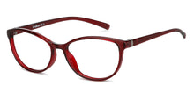 Load image into Gallery viewer, Maroon Cat Eye Full Rim Unisex Eyeglasses by Lenskart Blu-148767