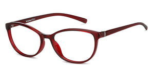 Maroon Cat Eye Full Rim Unisex Eyeglasses by Lenskart Blu-148767