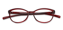 Load image into Gallery viewer, Maroon Cat Eye Full Rim Unisex Eyeglasses by Lenskart Blu-148767