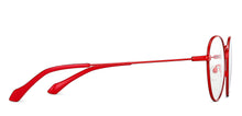 Load image into Gallery viewer, Red Round Full Rim Unisex Eyeglasses by Lenskart Blu-149173
