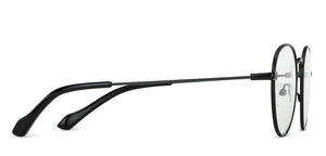 Black Round Full Rim Unisex Eyeglasses by Lenskart Blu-149174