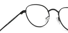 Load image into Gallery viewer, Black Round Full Rim Unisex Eyeglasses by Lenskart Blu-149174