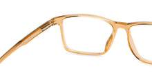 Load image into Gallery viewer, Brown Rectangle Full Rim Unisex Eyeglasses by Lenskart Blu-149769