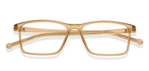 Brown Rectangle Full Rim Unisex Eyeglasses by Lenskart Blu-150067