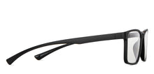 Load image into Gallery viewer, Black Rectangle Full Rim Unisex Eyeglasses by Lenskart Blu-150155