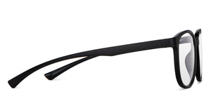 Black Round Full Rim Unisex Eyeglasses by Lenskart Blu-150157