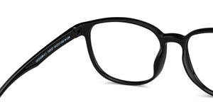 Black Round Full Rim Unisex Eyeglasses by Lenskart Blu-150157