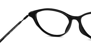 Black Cat Eye Full Rim Women Eyeglasses by Lenskart Blu-200279