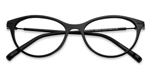 Black Cat Eye Full Rim Women Eyeglasses by Lenskart Blu-200279