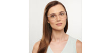 Load image into Gallery viewer, Transparent Cat Eye Full Rim Women Eyeglasses by Lenskart Blu-204467