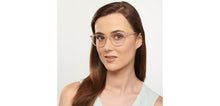 Load image into Gallery viewer, Transparent Cat Eye Full Rim Women Eyeglasses by Lenskart Blu-204467