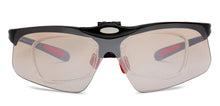 Load image into Gallery viewer, Black Sports Full Rim Unisex Sunglasses by Lenskart Boost-209811