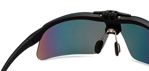 Black Wayfarer Full Rim Unisex Sunglasses by Lenskart Boost-206486