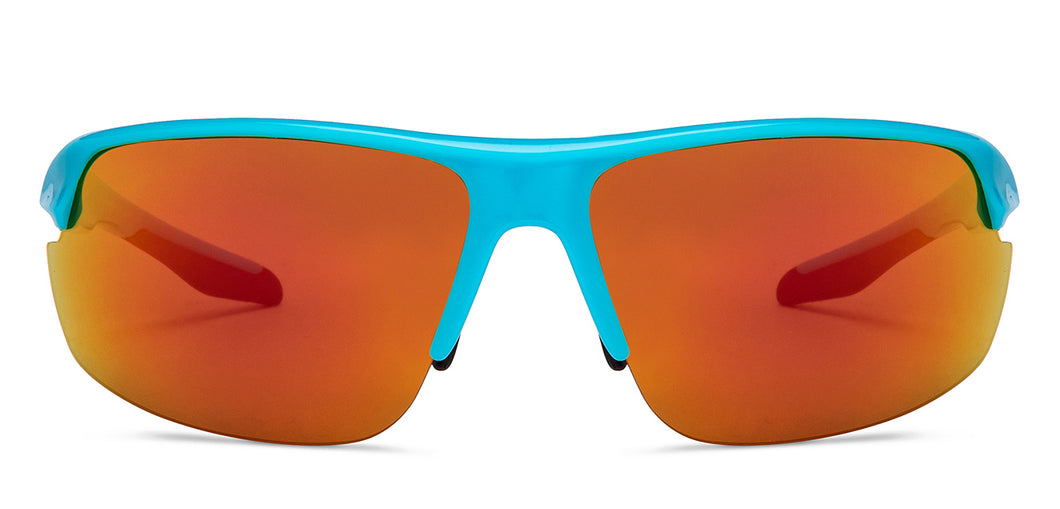 Sky Blue Wayfarer Full Rim Unisex Sunglasses by Lenskart Boost-206489