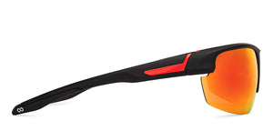 Black Wayfarer Full Rim Unisex Sunglasses by Lenskart Boost-206490