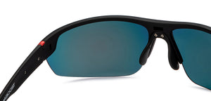 Black Wayfarer Full Rim Unisex Sunglasses by Lenskart Boost-206490