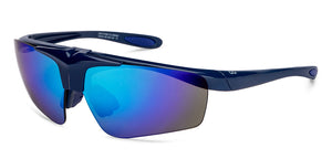 Blue Wayfarer Full Rim Unisex Sunglasses by Lenskart Boost-206492