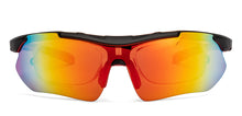 Load image into Gallery viewer, Black Wayfarer Full Rim Unisex Sunglasses by Lenskart Boost-206493