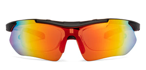 Black Wayfarer Full Rim Unisex Sunglasses by Lenskart Boost-206493
