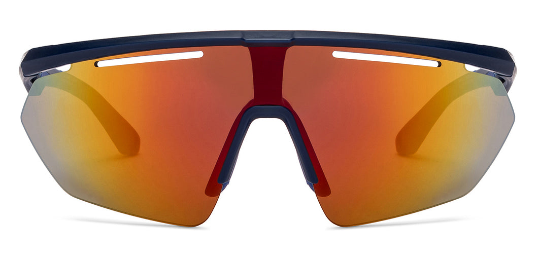Blue Sports Full Rim Unisex Sunglasses by Lenskart Boost-209851