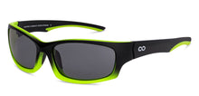 Load image into Gallery viewer, Black Sports Full Rim Unisex Sunglasses by Lenskart Boost-209816