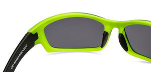 Black Sports Full Rim Unisex Sunglasses by Lenskart Boost-209816