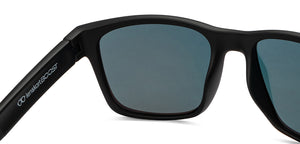 Black Wayfarer Full Rim Unisex Sunglasses by Lenskart Boost-206503