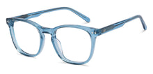 Load image into Gallery viewer, Blue Wayfarer Full Rim Unisex Eyeglasses by Lenskart Hustlr-217206