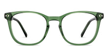 Load image into Gallery viewer, Green Wayfarer Full Rim Unisex Eyeglasses by Lenskart Hustlr-217207