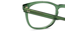 Load image into Gallery viewer, Green Wayfarer Full Rim Unisex Eyeglasses by Lenskart Hustlr-217207