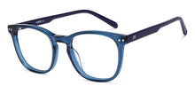 Load image into Gallery viewer, Blue Wayfarer Full Rim Unisex Eyeglasses by Lenskart Hustlr-217208