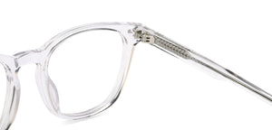 Transparent Wayfarer Full Rim Unisex Eyeglasses by Lenskart Hustlr-217210