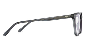 Grey Wayfarer Full Rim Unisex Eyeglasses by Lenskart Hustlr-217204