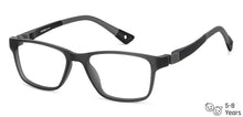 Load image into Gallery viewer, Grey Rectangle Full Rim  Kid Eyeglasses by Lenskart Junior-142633