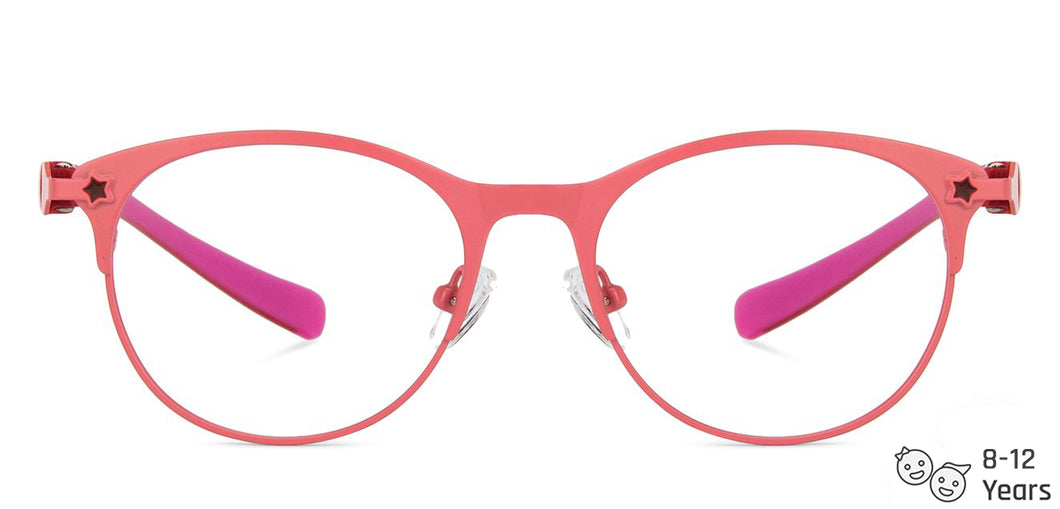 Pink Cat Eye Full Rim  Kid Eyeglasses by Lenskart Junior-142680