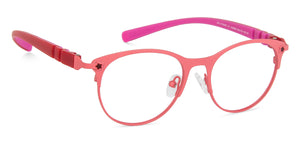 Pink Cat Eye Full Rim  Kid Eyeglasses by Lenskart Junior-142680