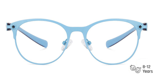 Blue Cat Eye Full Rim  Kid Eyeglasses by Lenskart Junior-142682
