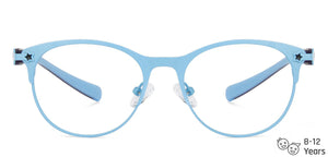 Blue Cat Eye Full Rim  Kid Eyeglasses by Lenskart Junior-142682