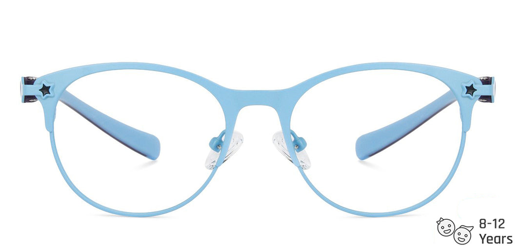 Blue Cat Eye Full Rim  Kid Eyeglasses by Lenskart Junior-142682