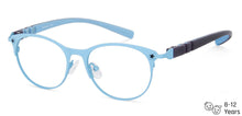 Load image into Gallery viewer, Blue Cat Eye Full Rim  Kid Eyeglasses by Lenskart Junior-142682