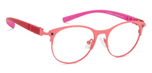 Load image into Gallery viewer, Pink Cat Eye Full Rim Kid Eyeglasses by Lenskart Junior Computer Glasses-142663