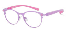 Load image into Gallery viewer, Purple Cat Eye Full Rim Kid Eyeglasses by Lenskart Junior Computer Glasses-142664