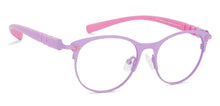 Load image into Gallery viewer, Purple Cat Eye Full Rim Kid Eyeglasses by Lenskart Junior Computer Glasses-142664
