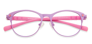 Purple Cat Eye Full Rim Kid Eyeglasses by Lenskart Junior Computer Glasses-142664