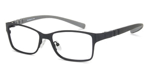 Black Rectangle Full Rim Kid Eyeglasses by Lenskart Junior Computer Glasses-142667