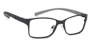 Black Rectangle Full Rim Kid Eyeglasses by Lenskart Junior Computer Glasses-142667