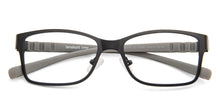 Load image into Gallery viewer, Black Rectangle Full Rim Kid Eyeglasses by Lenskart Junior Computer Glasses-142667